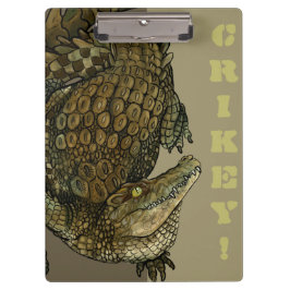 Carpeta De Pinza ¡Crikey cocodrilo!