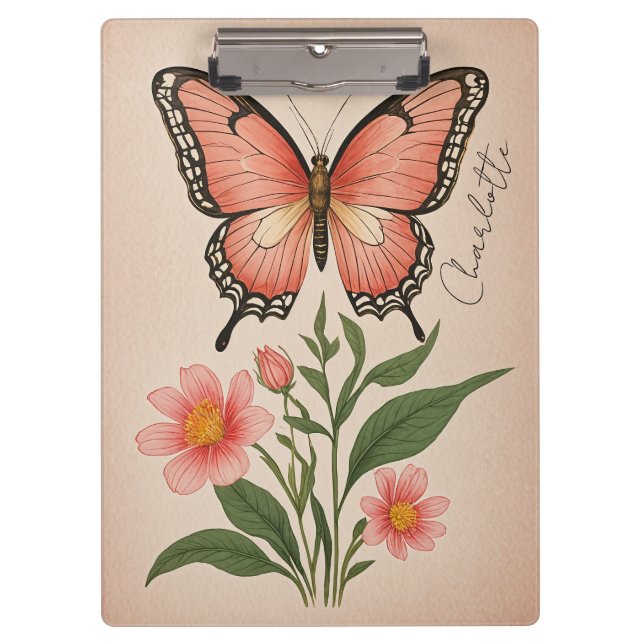 Carpeta De Pinza Crimson Serenade Personalizada (Anverso)