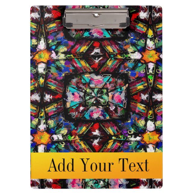 Carpeta De Pinza Cristal manchado ecuatoriano (Anverso)