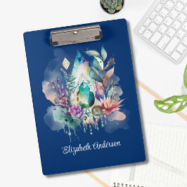 Carpeta De Pinza Cristales Magos Boho Navy Dreamcatcher