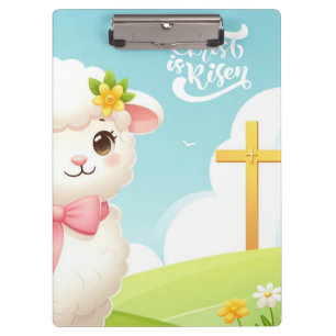 Carpeta De Pinza Cristo/Pascua/cordero/cruz