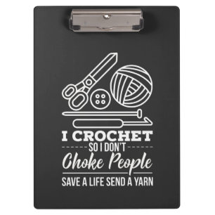 Carpeta De Pinza Crochet