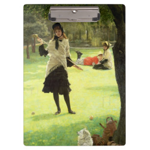 Carpeta De Pinza Croquet de James Tissot el , c.1878