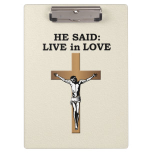 Carpeta De Pinza Crucifijo