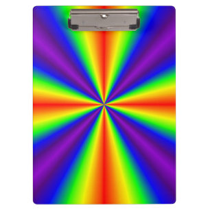 Carpeta De Pinza Cruz Arcoíris
