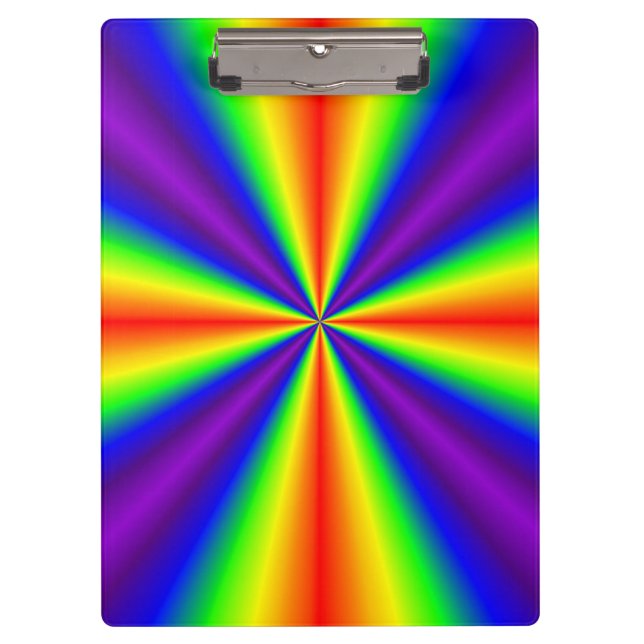 Carpeta De Pinza Cruz Arcoíris (Anverso)