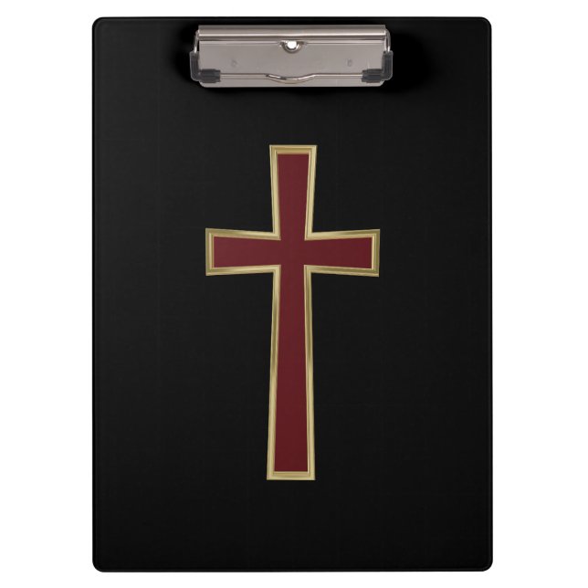 Carpeta De Pinza Cruz cristiana (Anverso)