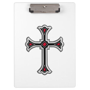 Carpeta De Pinza Cruz cristiana
