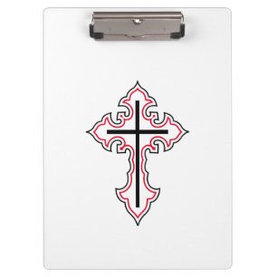 Carpeta De Pinza Cruz cristiana