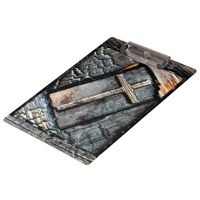 Carpeta De Pinza Cruz de Protección (Angular)