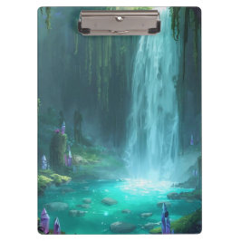 Carpeta De Pinza Crystal Falls of the Hidden Realm