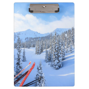 Carpeta De Pinza Crystal Mountain Ski Resort, cerca de Mt. Rainier
