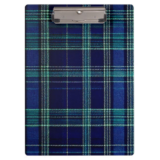 Carpeta De Pinza Cuaderno de cuadros escoceses