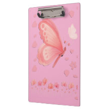 Cuaderno de Fotos Mariposa Rosa y Corazones Lindos