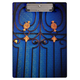 Carpeta De Pinza Cuaderno de la puerta azul