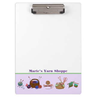 Carpeta De Pinza Cuaderno de notas de dibujos animados Yarn Arts