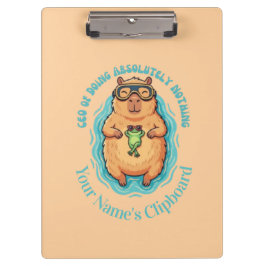 Carpeta De Pinza Cuaderno divertido del CEO de No Hacer Nada de la