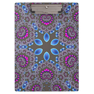 Carpeta De Pinza Cuaderno en espiral celeste
