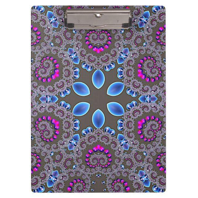 Carpeta De Pinza Cuaderno en espiral celeste (Anverso)