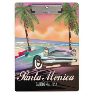 Carpeta De Pinza Cuaderno Santa Mónica California EE. UU.