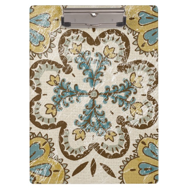 Carpeta De Pinza Cuadrado No-Embellecido II del batik (Anverso)