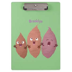 Carpeta De Pinza Cuadros cantando batatas personalizado verduras