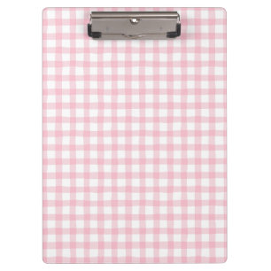 Carpeta De Pinza Cuadros Rosa Pastel – Estética Suave Sin Costuras