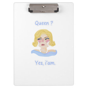 Carpeta De Pinza Cubierta de la Reina