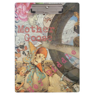 Carpeta De Pinza Cuento de hadas de la rima infantil de Mother Goos