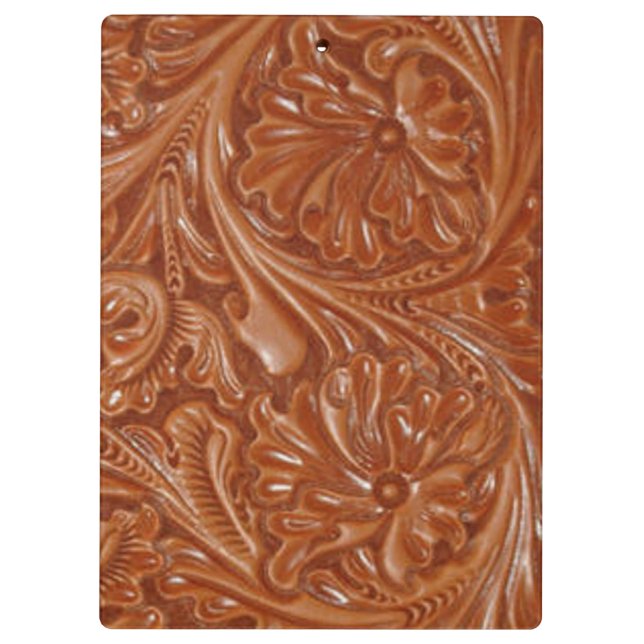 Carpeta De Pinza cuero equipado del país occidental del modelo del (Reverso)