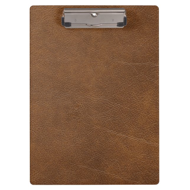 Carpeta De Pinza Cuero marrón (Anverso)
