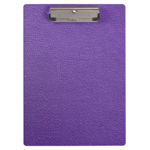 Carpeta De Pinza Cuero púrpura