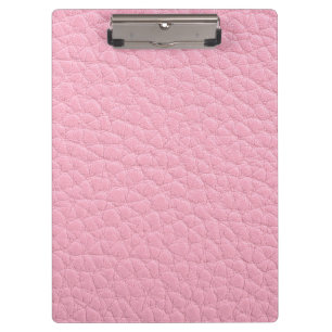 Carpeta De Pinza Cuero rosa