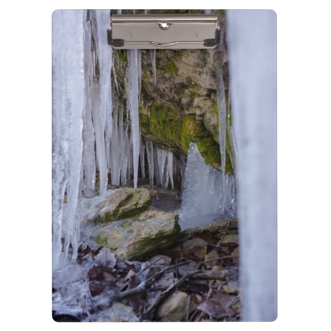 Carpeta De Pinza Cueva De Hielo (Anverso)