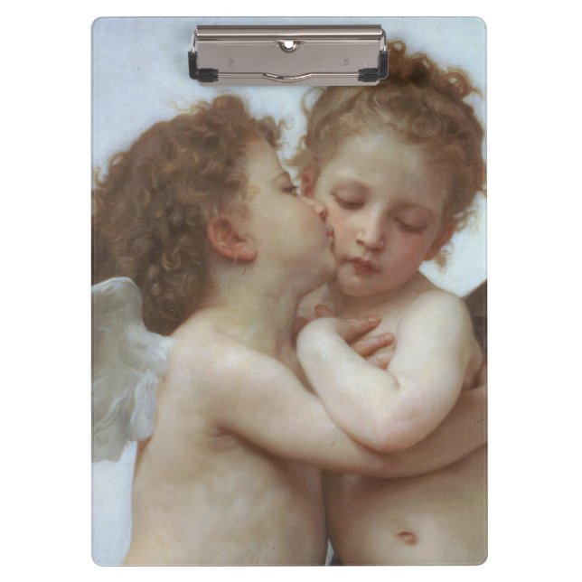 Carpeta De Pinza Cupid and Psyche as children - William Bouguereau (Anverso)