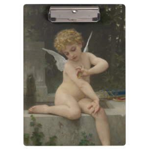 Carpeta De Pinza Cupido con mariposa (por Bouguereau)
