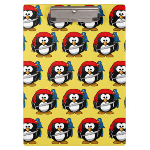 Carpeta De Pinza Curioso Pirate Pinguin