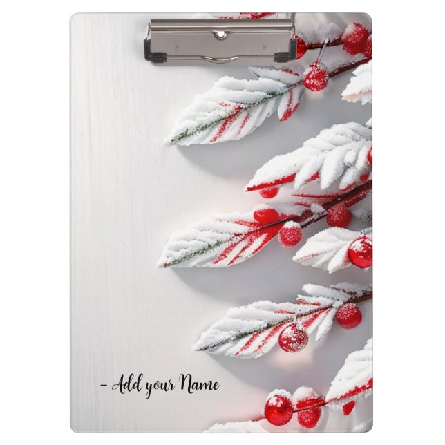 Carpeta De Pinza Custom Christmas (Anverso)
