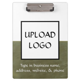 Carpeta De Pinza Custom Contractor Clipboard with Logo