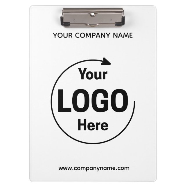 Carpeta De Pinza Custom Corporate Business Logo  (Anverso)