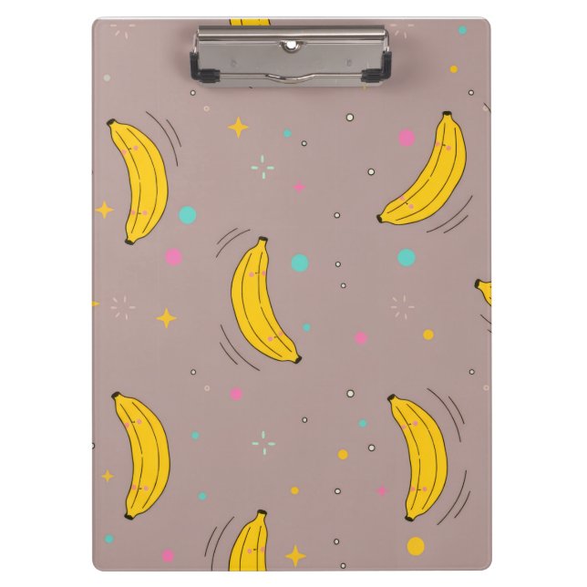 Carpeta De Pinza Cute Banana All-Over Print (Anverso)