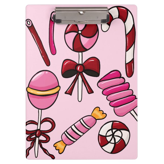 Carpeta De Pinza Cute Candy (Anverso)