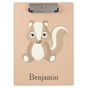 Carpeta De Pinza Cute Chipmunk