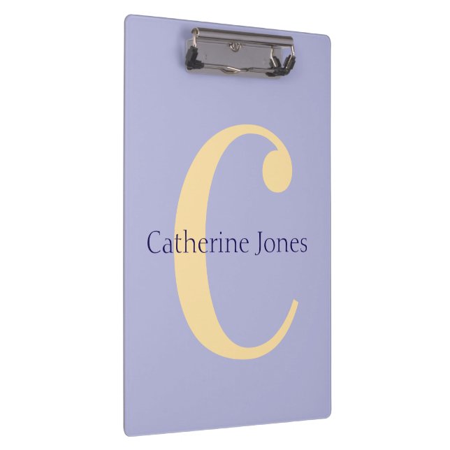 Carpeta De Pinza Cute Customized Personal Name Clipboard  (Derecha)