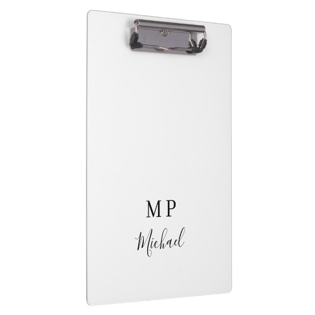 Carpeta De Pinza Cute Customized Personalized Name Clipboard  (Derecha)