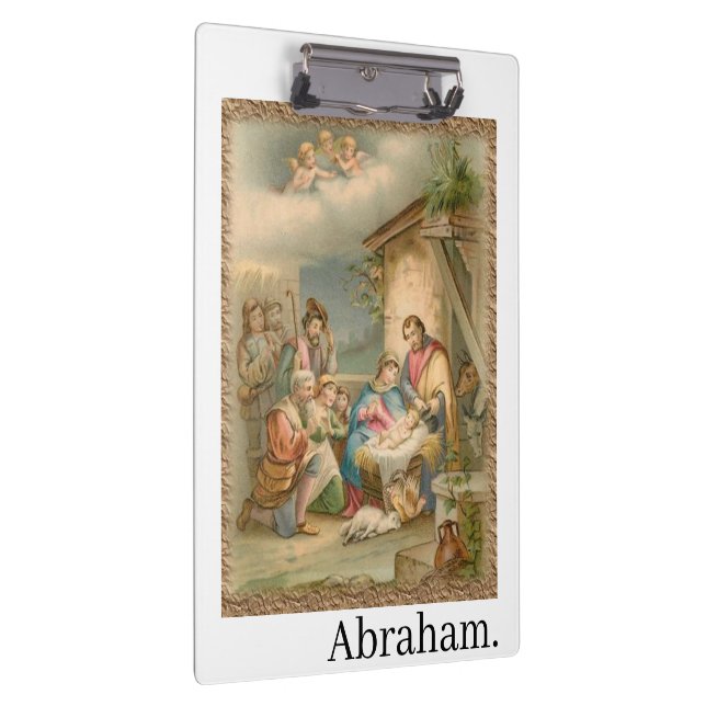 Carpeta De Pinza Cute Customized Personalized Name Jesus Clipboard  (Derecha)