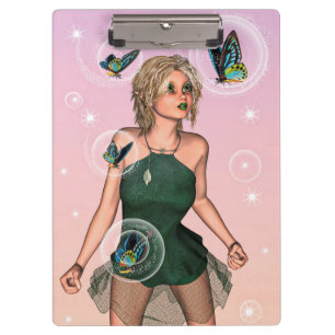 Carpeta De Pinza Cute Fairy