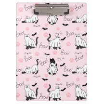 Cute Ghost Cats Halloween