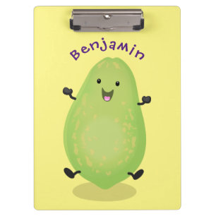 Carpeta De Pinza Cute kawaii papaya paw personalizado ilustracion