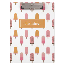 Carpeta De Pinza Cute Kawaii Popsicle Iced Pops Lolly Tratamientos 
